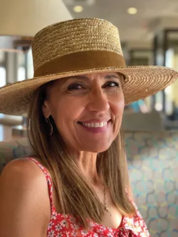 Designer Stephanie Sarro's great room reflects her cheerful style
