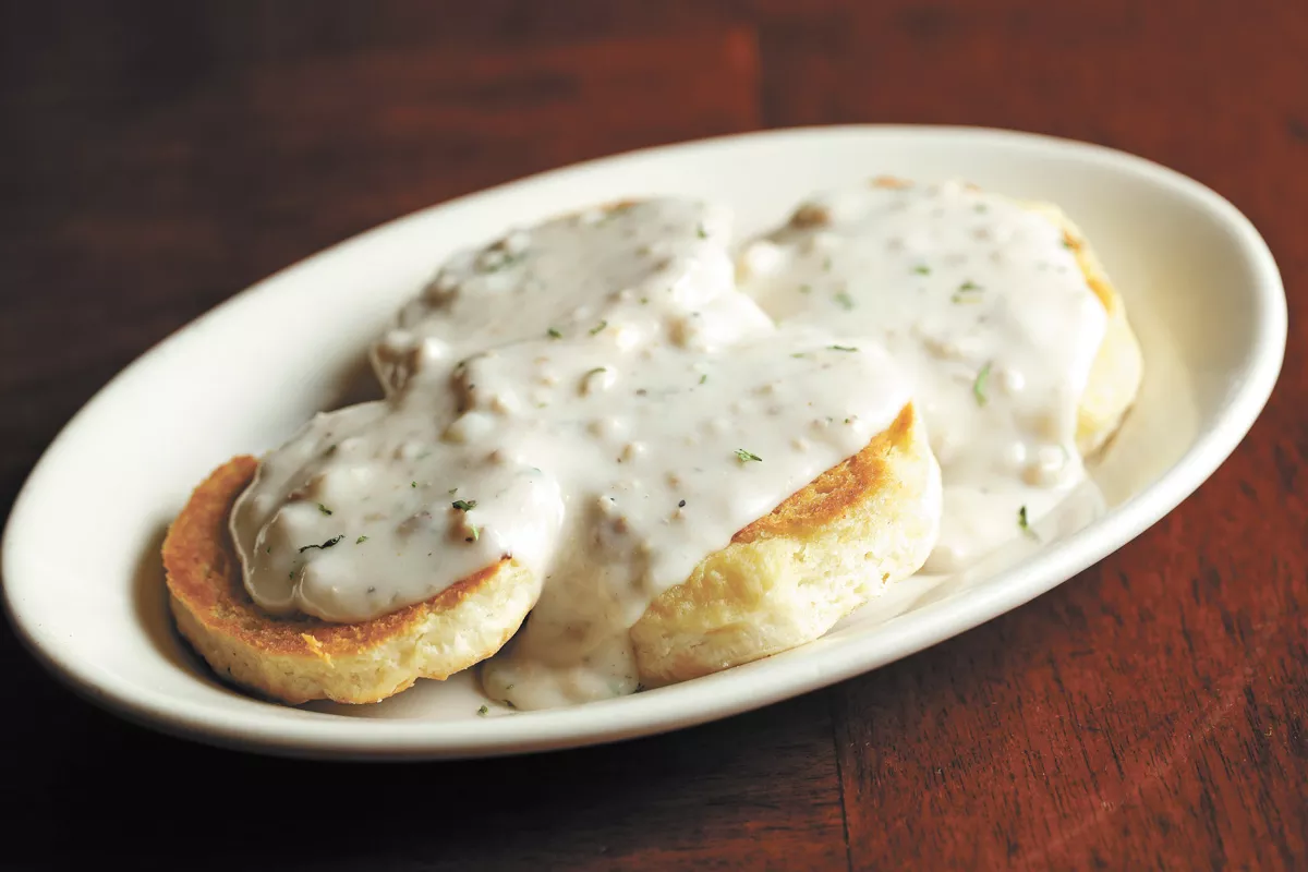 Biscuits and gravy is a diner classic; here are some local spots that do it right