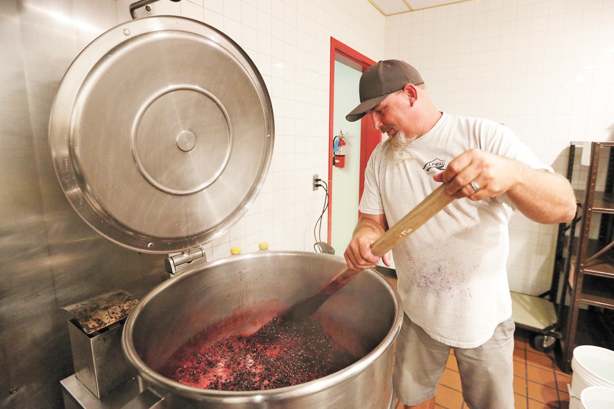 This year's huckleberry harvest was hit by heat and drought, but local berry producers are powering through