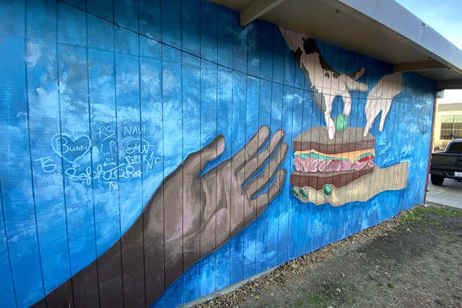 A new mural by Innovation High School Students, a correction of sorts, and new music!