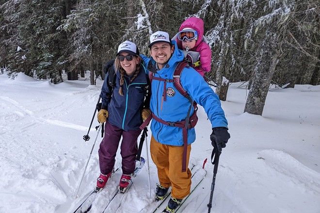 One Spokane man's epic odyssey of finding and skiing on snow for 100 consecutive months... and counting!