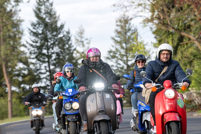 Meet the Mild Riders, Spokane's chillest (and only) scooter gang