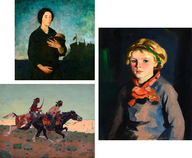 A collection of paintings by American impressionists is a focal point of the MAC's fall lineup