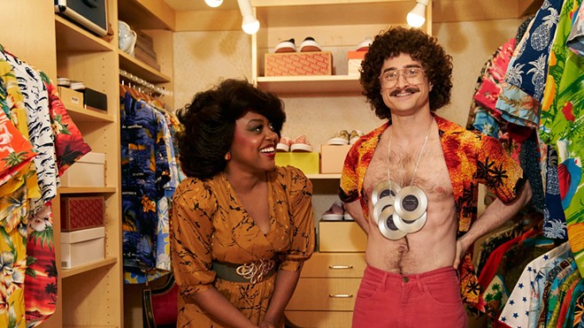 A silly made-up romp, Weird: The Al Yankovic Story eschews actual biopic territory