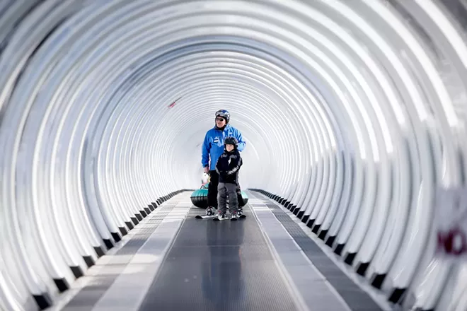 Silver Mountain: One-stop winter fun, all thanks to some jackass