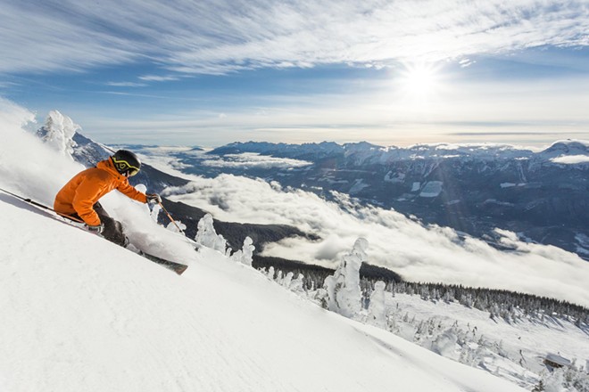 Mix "Revel" and "Stoke" together, and you get a classic Canadian ski experience