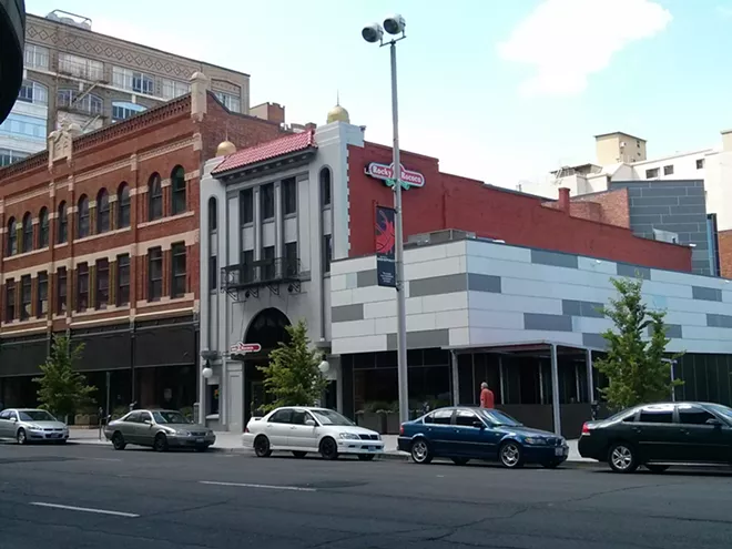 Spokane's downtown growth as shown by Google Street View