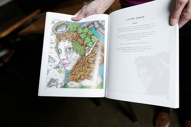 Spokane artist Steph Sammons publishes a colorful art book filled with imaginary creatures