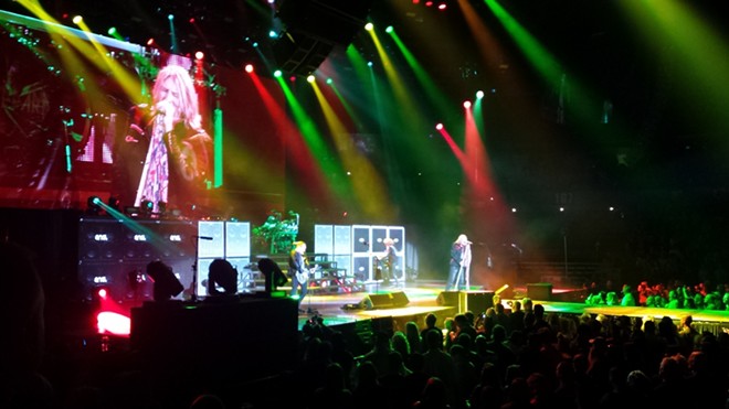 CONCERT REVIEW: Def Leppard can still deliver, bringing Spokane Arena a full bag of tricks and hits