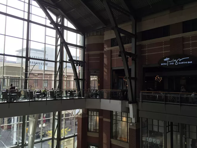 Skywalk this way: Newly renovated Twigs Bistro at River Park Square is open