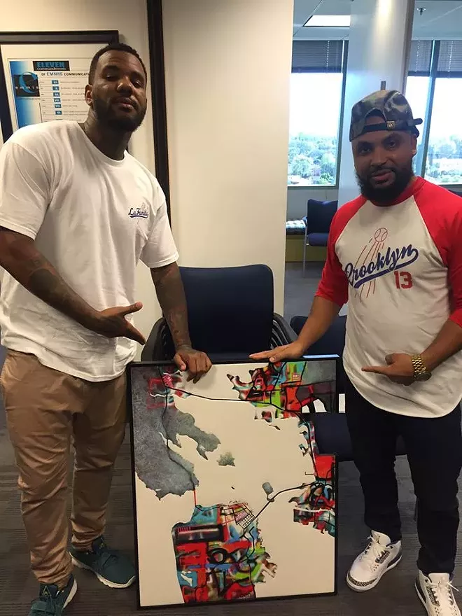 Spokane artist Ben Joyce finds a new fan in hip-hop star The Game