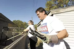 Which candidates are taking the most out-of-town campaign money?
