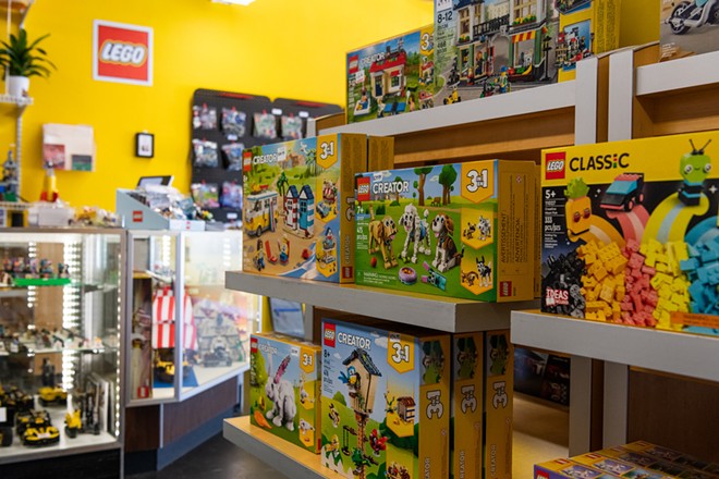 Independent retailer Brick Buy Brick offers a Lego oasis in the Garland District