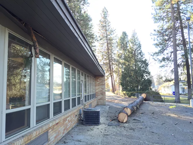PHOTOS: Whitworth University ravaged by storm; nobody hurt