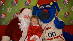 Santa and the Spokane Indians team up today and Thursday