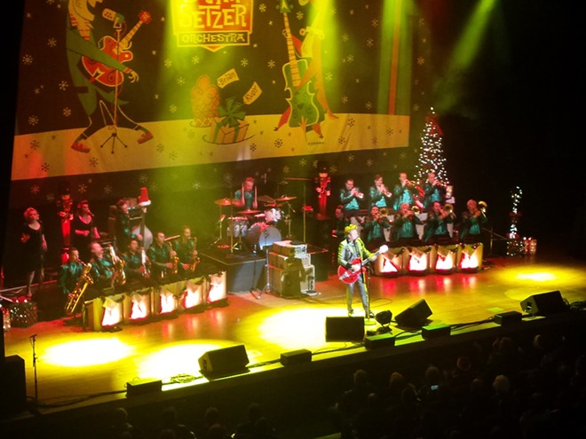 CONCERT REVIEW: Brian Setzer Orchestra makes an extra day of Christmas well worth it