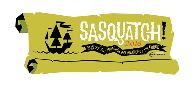 The Sasquatch! 2016 lineup is shakin’ it out