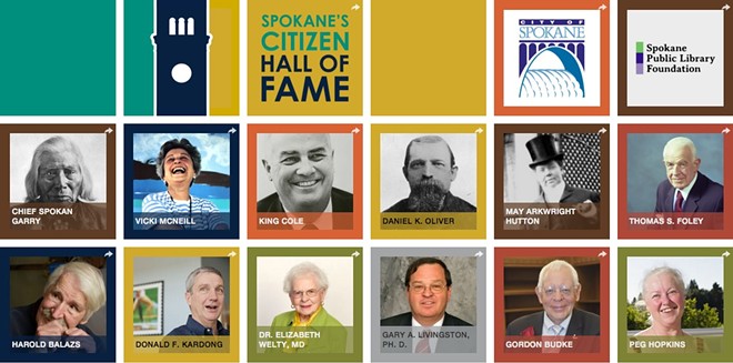Last chance to nominate someone for Spokane's Citizen Hall of Fame