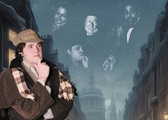 A Christmas play crossing Sherlock Holmes with Ebenezer Scrooge makes its PNW premiere at the Civic