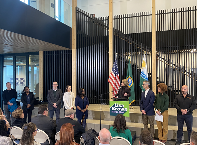 Mayor-elect Lisa Brown introduces a (very large) transition team of 92 people