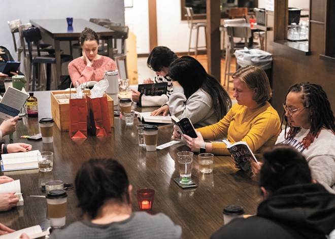 Silent Book Clubs break traditional reading group rules and foster community among introverts in Spokane