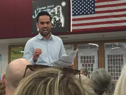 "Feeling the Bern" at Chase Middle School