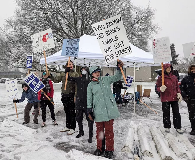 WSU and the working student union tentatively agree on a contract the same day strike starts