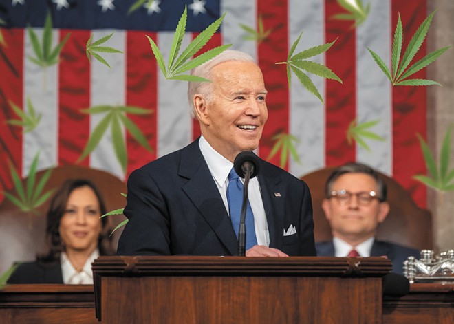 Biden talks big on cannabis reform, but his walk tells a different story
