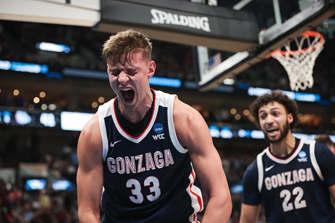 The Gonzaga men roll back into the Sweet Sixteen
