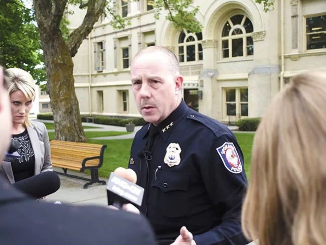 A month before Chief Straub was ousted, he fought against mayor's proposal to move police leaders to city hall