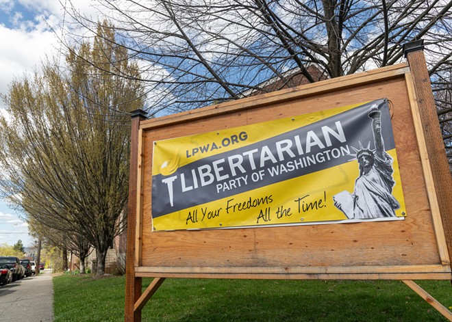 Libertarian Party of Washington hosts presidential candidates forum, elects new chair, celebrates weed, firearms and freedom at convention held in Spokane