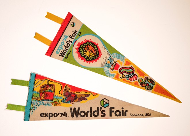 Many Expo '74 souvenirs are still easy to find; collectors have White Elephant founder John Conley Sr. to thank for that