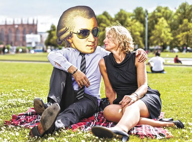 Mozart on a Summer's Eve musicians go Flash-Bach