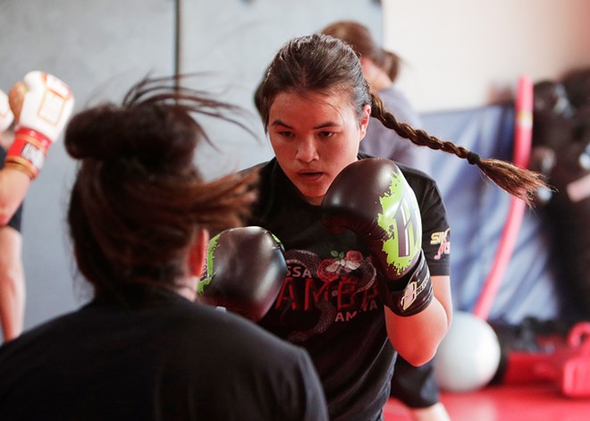 Rising mixed martial artist Lisa Holtz looks to add her name to the roster of star athletes from Spokane's Sik-Jitsu gym