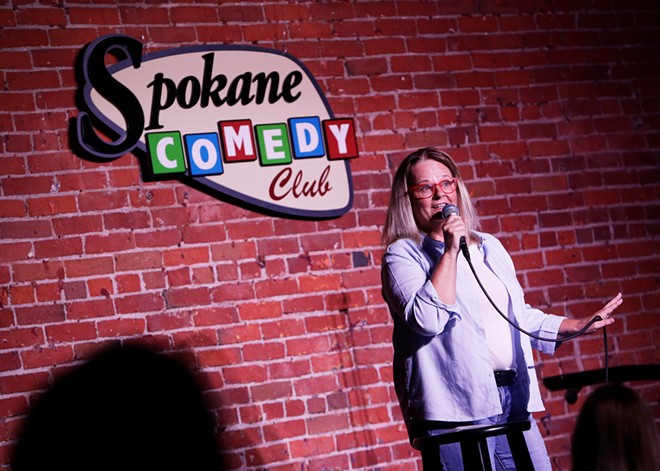 Local comics hone jokes for a live audience at Spokane Comedy Club's weekly open mics