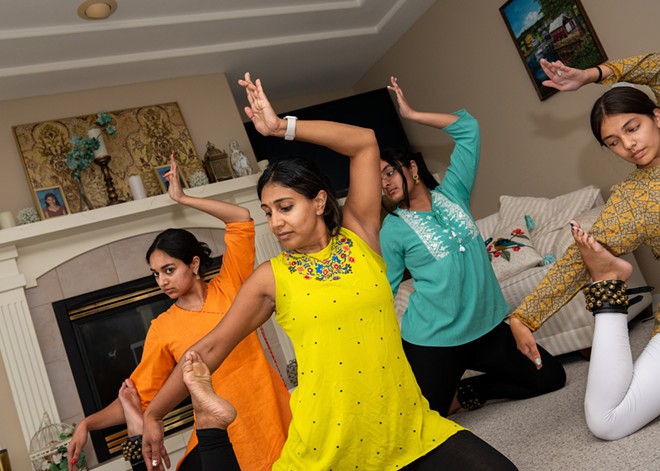 Devika Gates shares her Indian heritage with the community as often as she can through dance, art and yoga