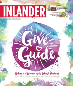 Nominate locals doing good for the Inlander's philanthropy issue