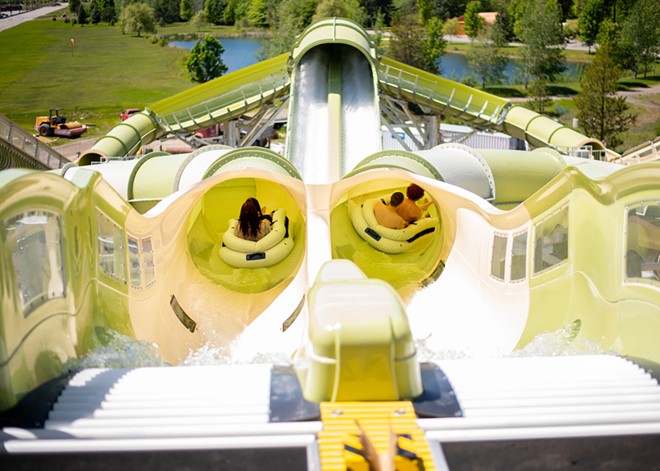 Silverwood's Boulder Beach waterpark now boasts the largest dueling water coaster in the U.S.