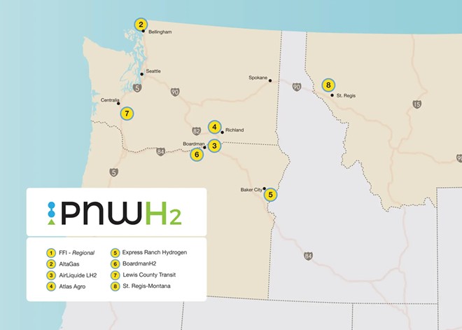 As the Pacific Northwest Hydrogen Hub gets its first influx of cash, Douglas County PUD is nearly ready to make green hydrogen fuel