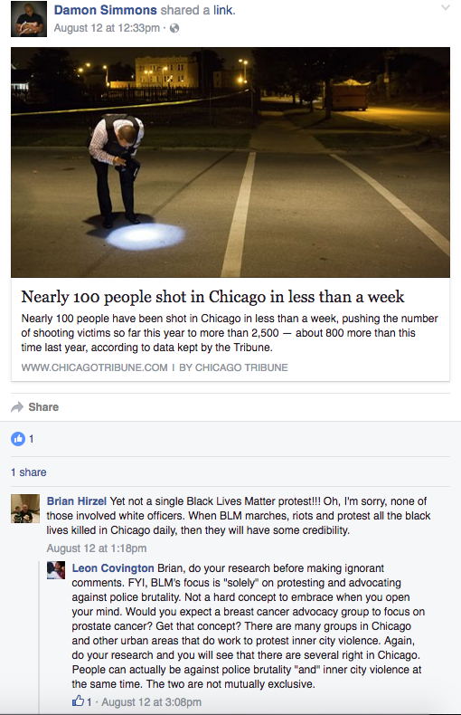 Spokane deputy's post about Black Lives Matter sparks debate among local law enforcement