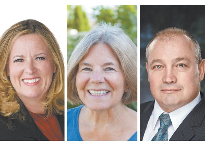 As North Idaho College awaits a visit from its accrediting body, six candidates are running for three spots on the Board of Trustees