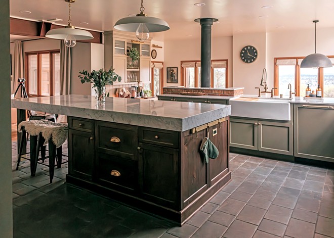 A kitchen remodel that's designed to be practical, rugged and still beautiful