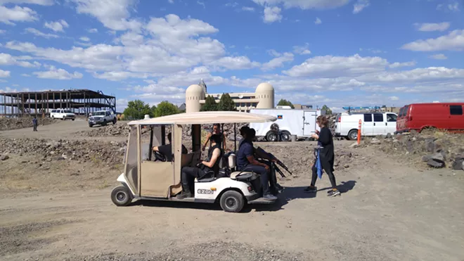 Z Nation crew shooting around Spokane, including in Inlander's backyard