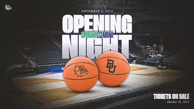 Gonzaga is playing Baylor at Spokane Arena to start the college basketball season