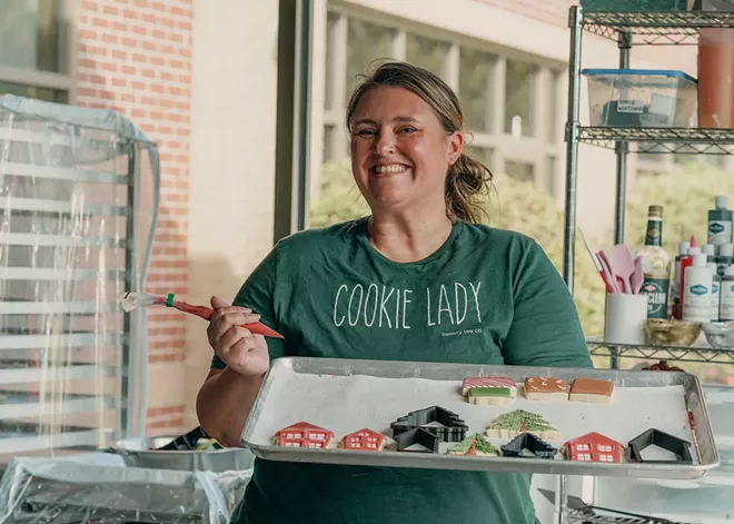 Jamie Roberts of Spokane's Three Birdies Bakery brings an artist's eye to her cookie designs