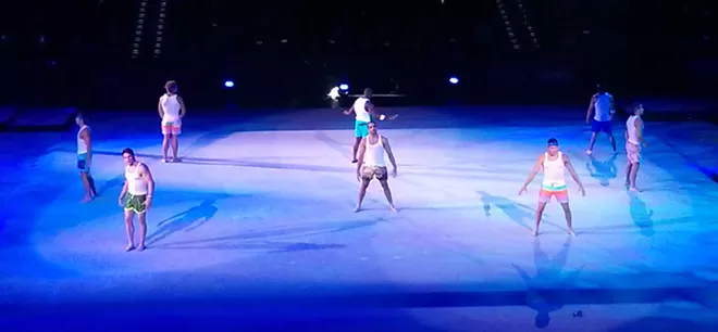 Tour of Gymnastics Champs kicks off in Spokane, and the Olympic men's team steals the show