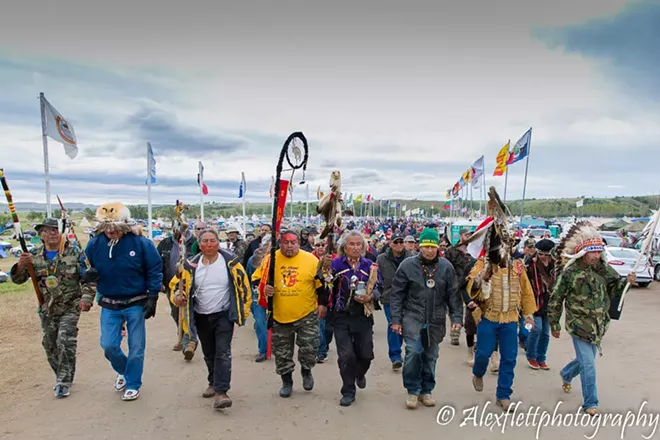 What one member of the Spokane Tribe saw at the ND pipeline protest