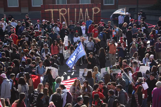 WSU student who knocked Trump supporter's phone out of his hand could be charged
