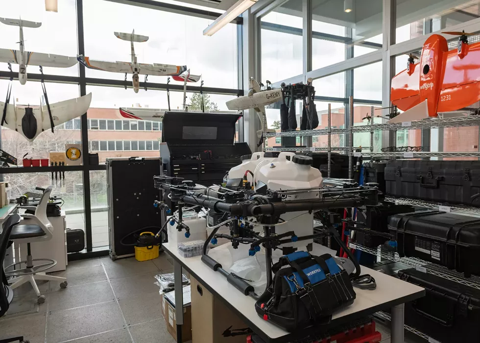 Drones help with &#10;everything from real &#10;estate photography to &#10;protecting crops and tracking pygmy rabbits across the Inland Northwest