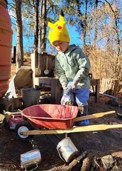 Best little investment ever: creating an outdoor space for young bodies and minds to run wild